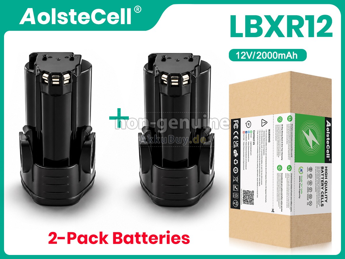 Black Decker 12V LBXR12 Ersatzakku