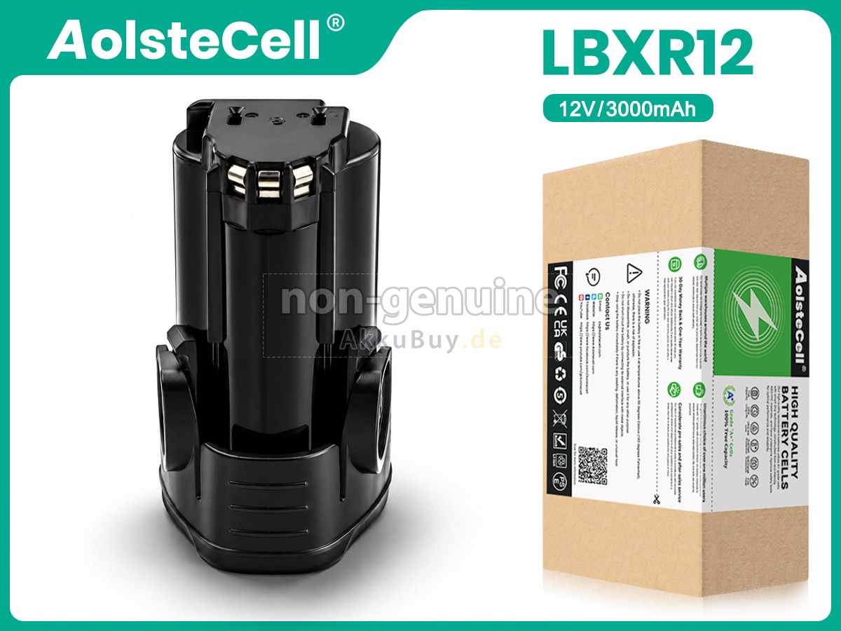 Black Decker 12V LBXR12 Ersatzakku