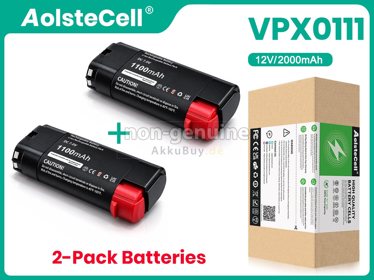 Black Decker 7V-VPX0111 Ersatzakku