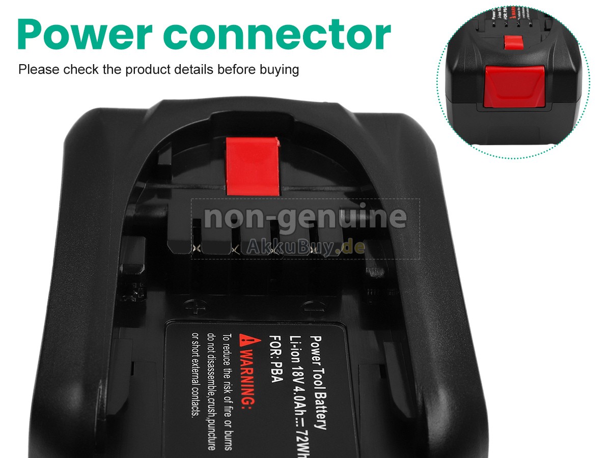 Bosch 2607336441 Ersatzakku