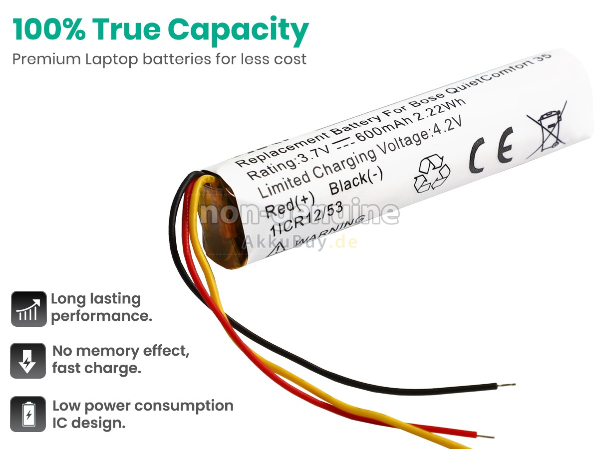 Bose QC45 Ersatzakku