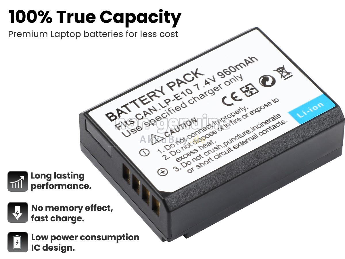 Canon EOS KISS X50 Ersatzakku
