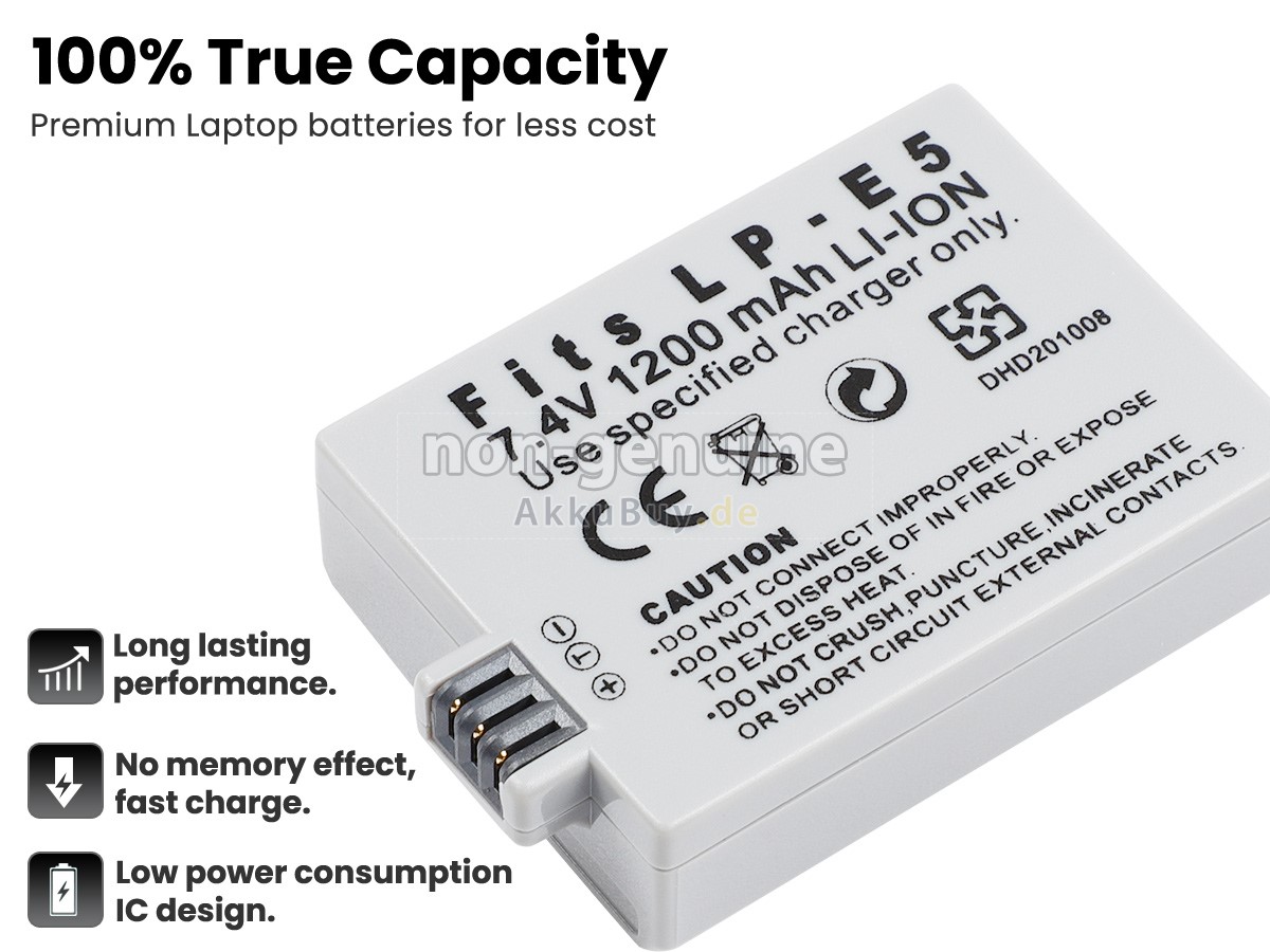 Canon EOS KISS X3 Ersatzakku