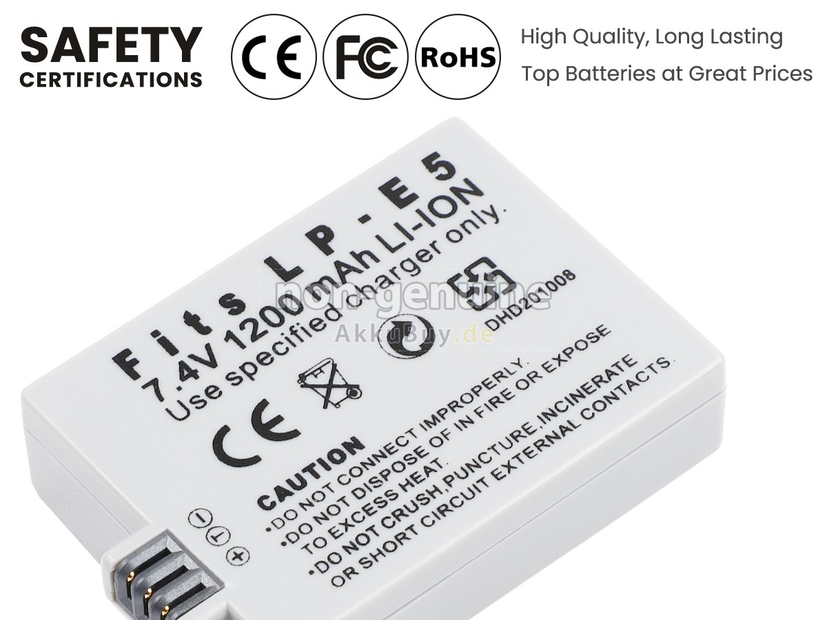 Canon EOS KISS X3 Ersatzakku