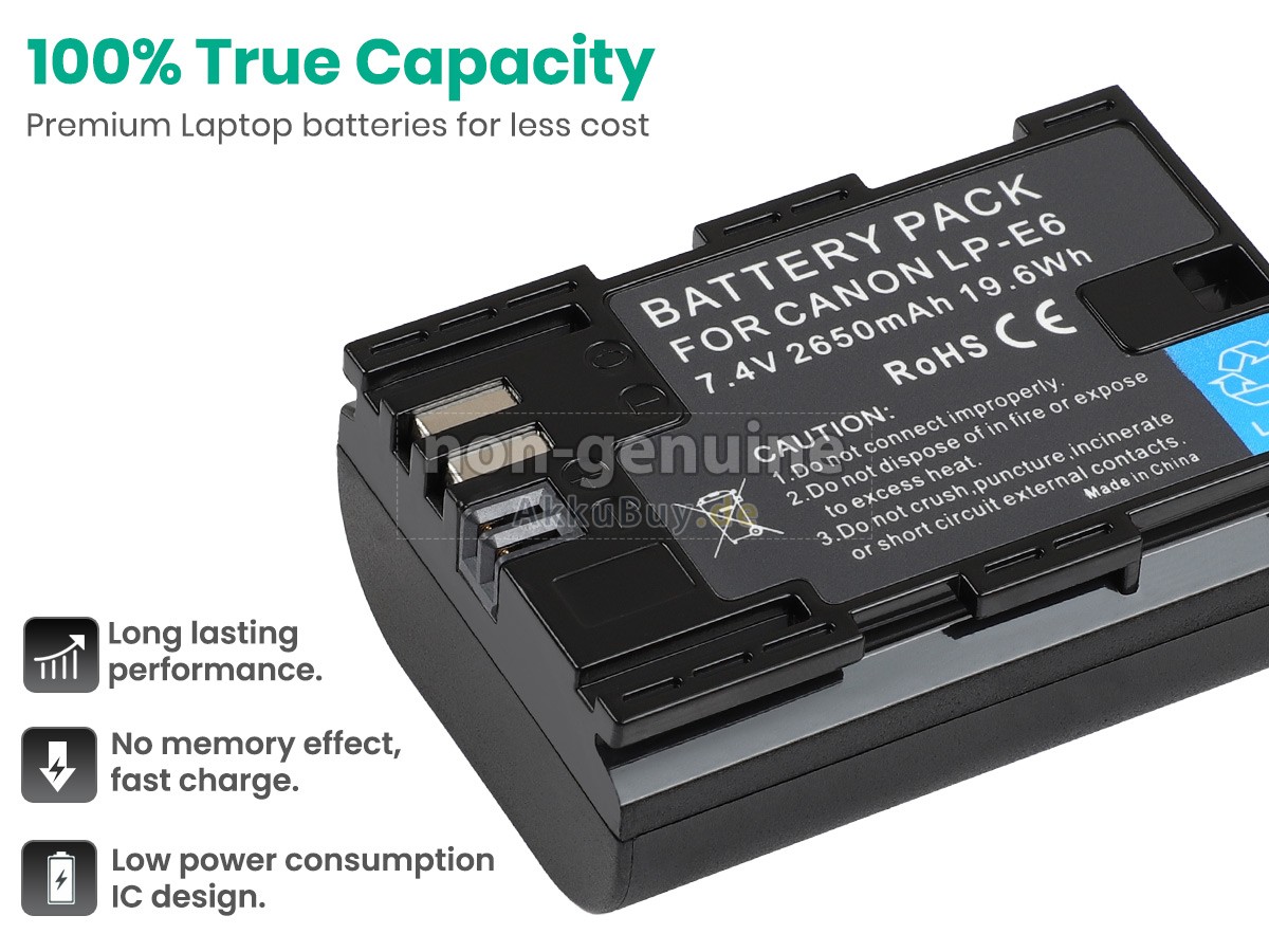 Canon EOS 90D Ersatzakku