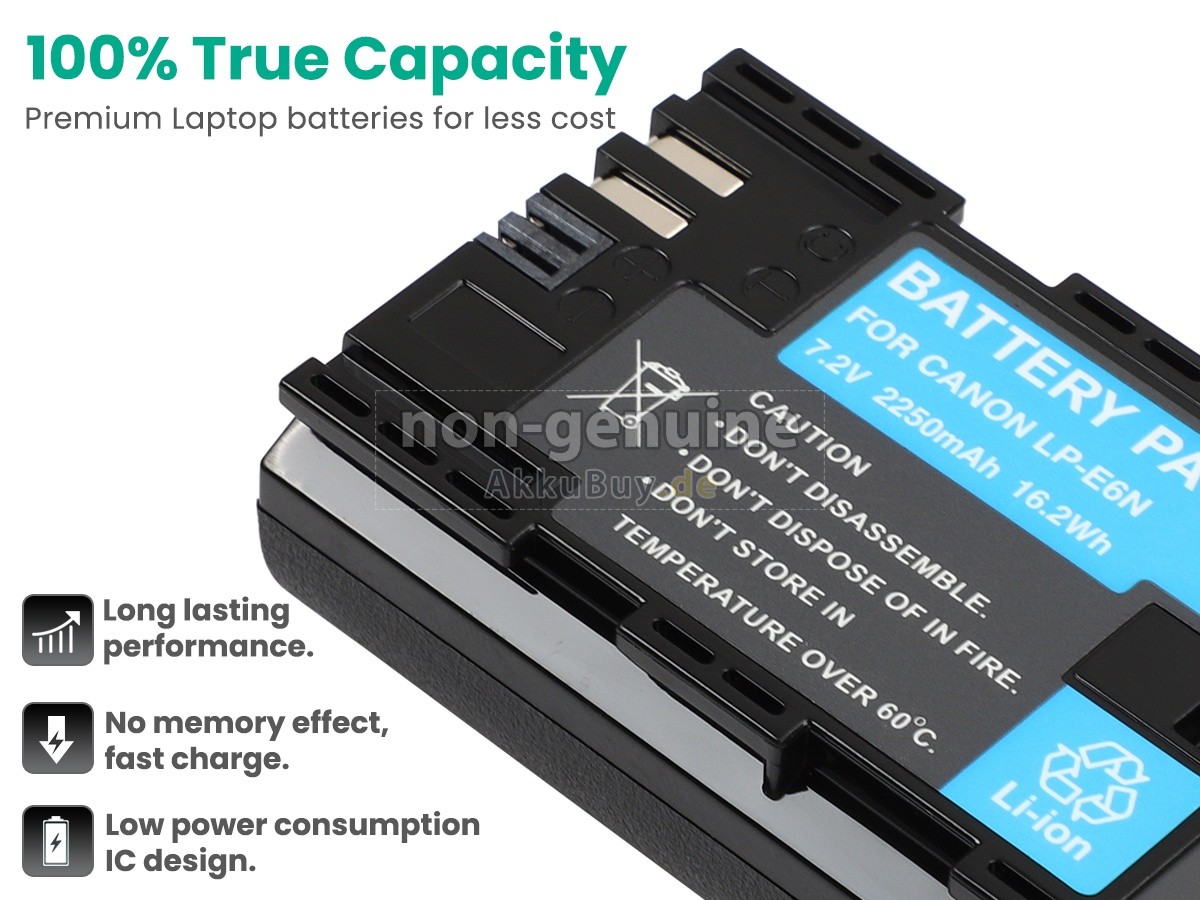 Canon EOS 90D Ersatzakku