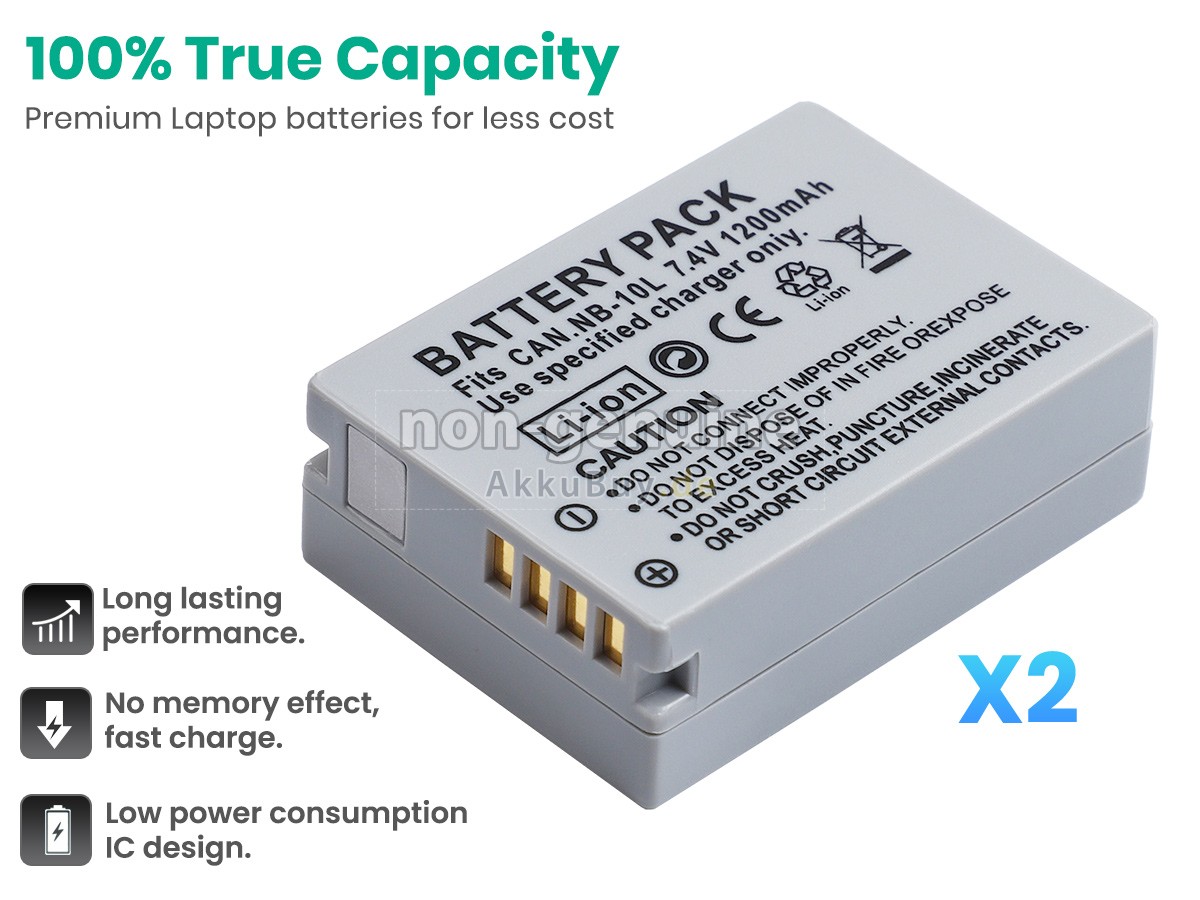 Canon POWERSHOT G1X Ersatzakku