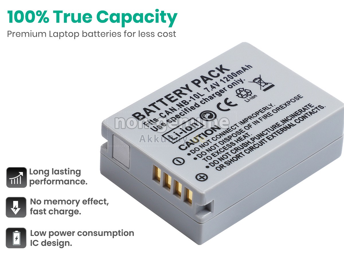 Canon POWERSHOT G1X Ersatzakku