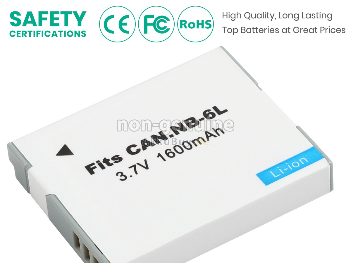 Canon POWERSHOT S200 Ersatzakku