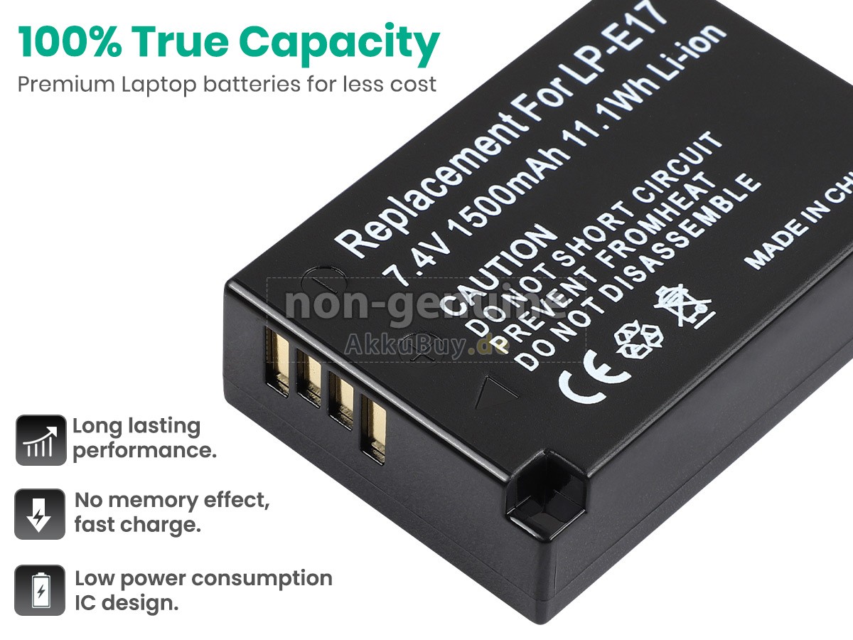 Canon 800D Ersatzakku