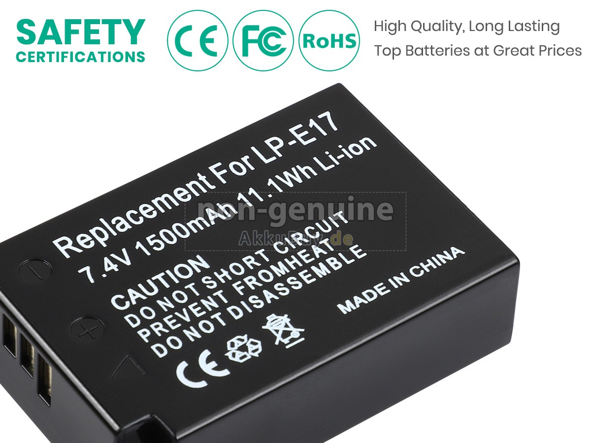 Canon 800D Ersatzakku