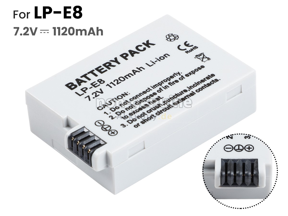 Canon EOS REBEL T2I Ersatzakku