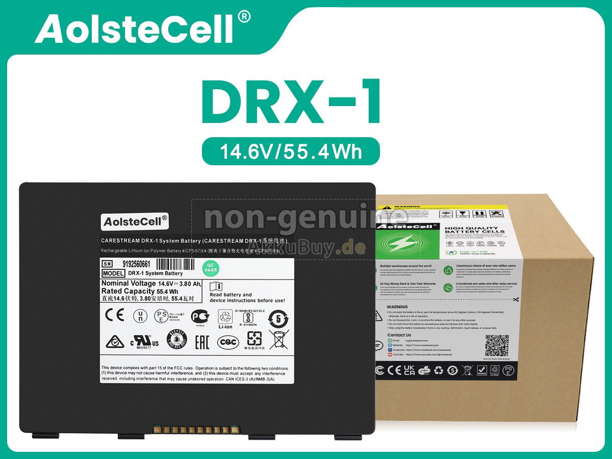 Carestream 8G5132 Ersatzakku