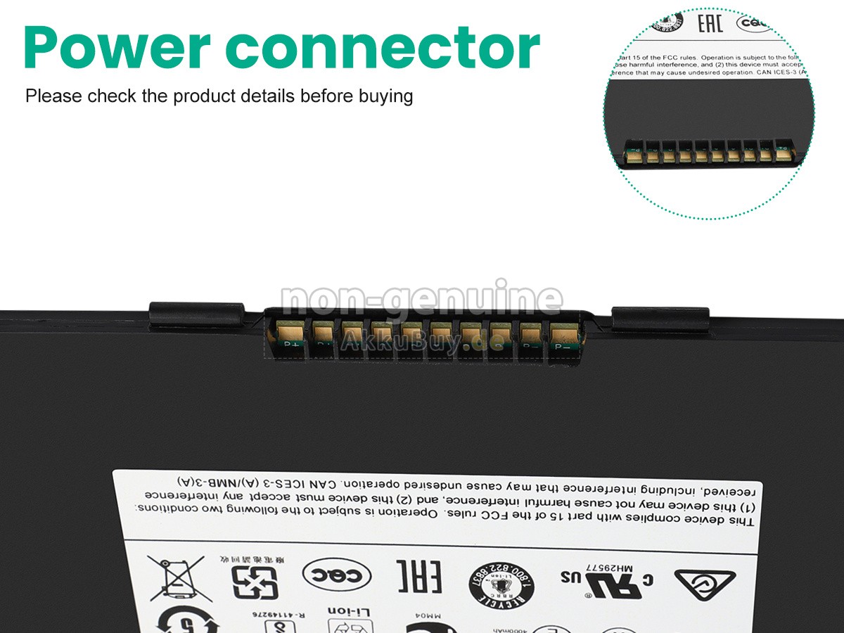 Carestream 8G5132 Ersatzakku