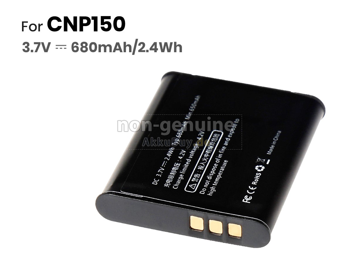 Casio EXILIM EX-TR10WE Ersatzakku