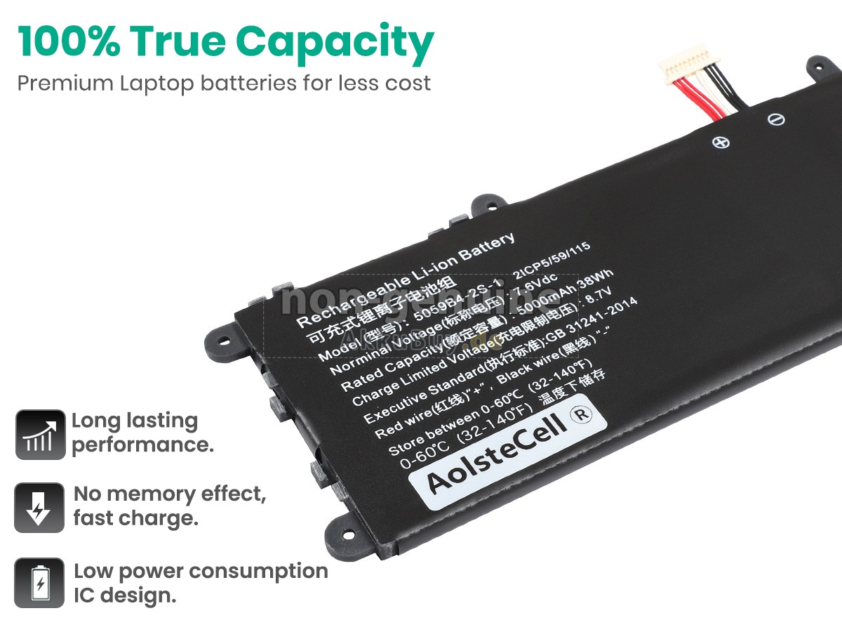 CHUWI 5059B4-2S1P Laptop Ersatzakku