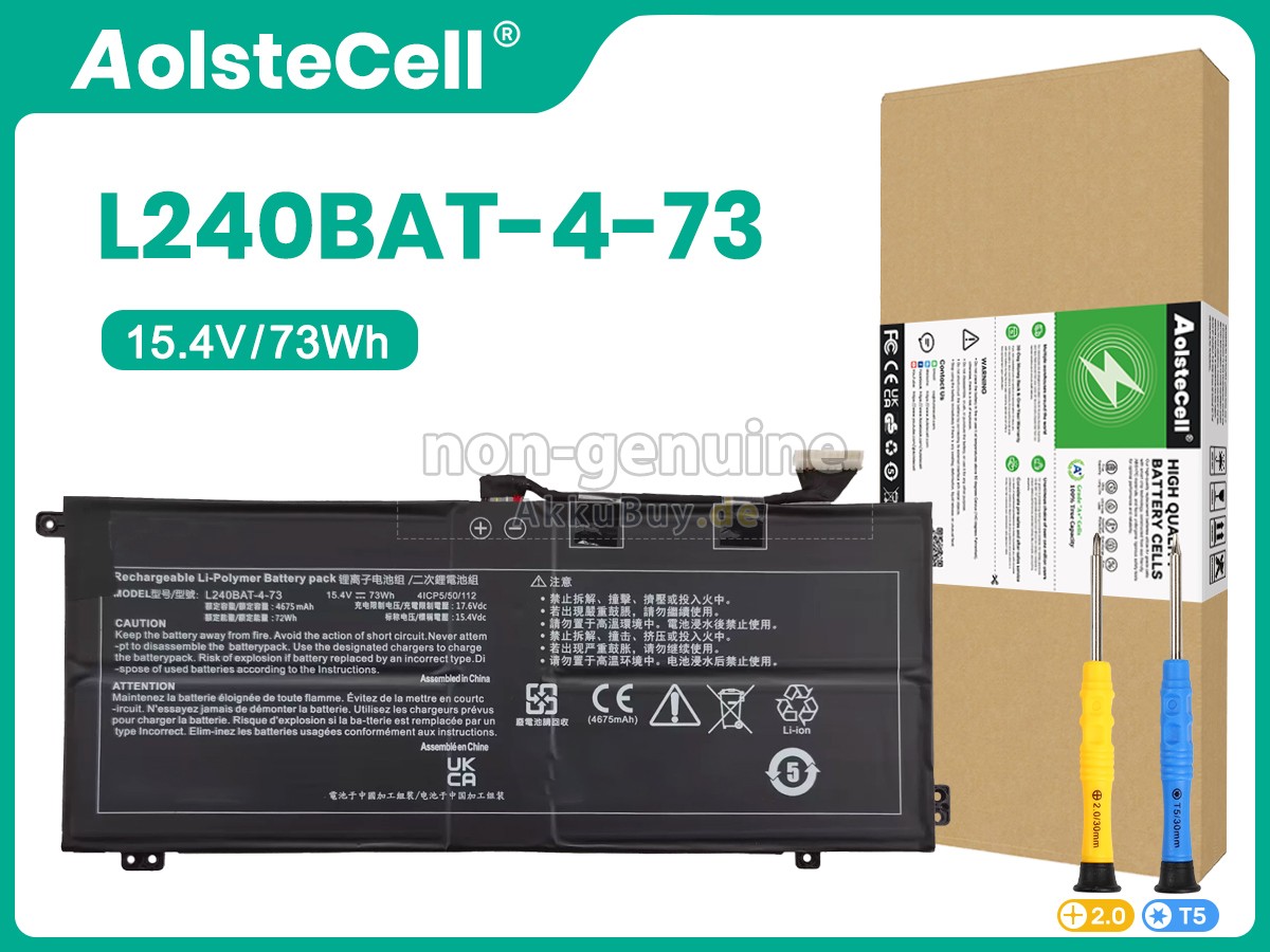 Clevo SYSTEM76 LEMUR PRO (LEMP13) Ersatzakku