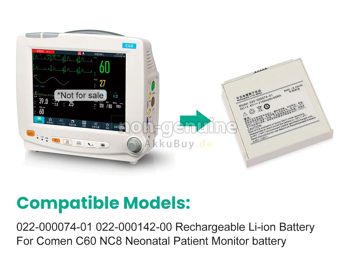 Comen LIV148C3100S01A Ersatzakku