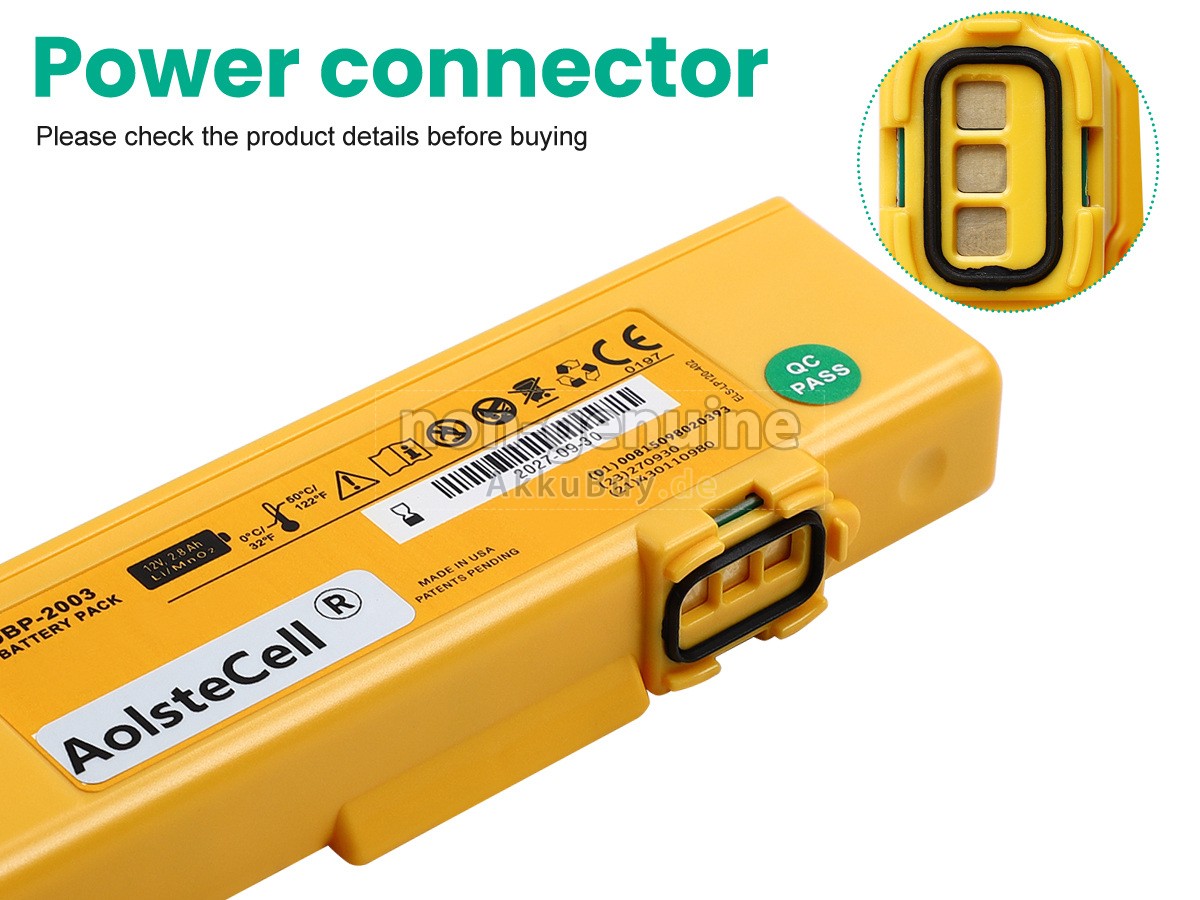 Defibtech DCF-2013 Ersatzakku