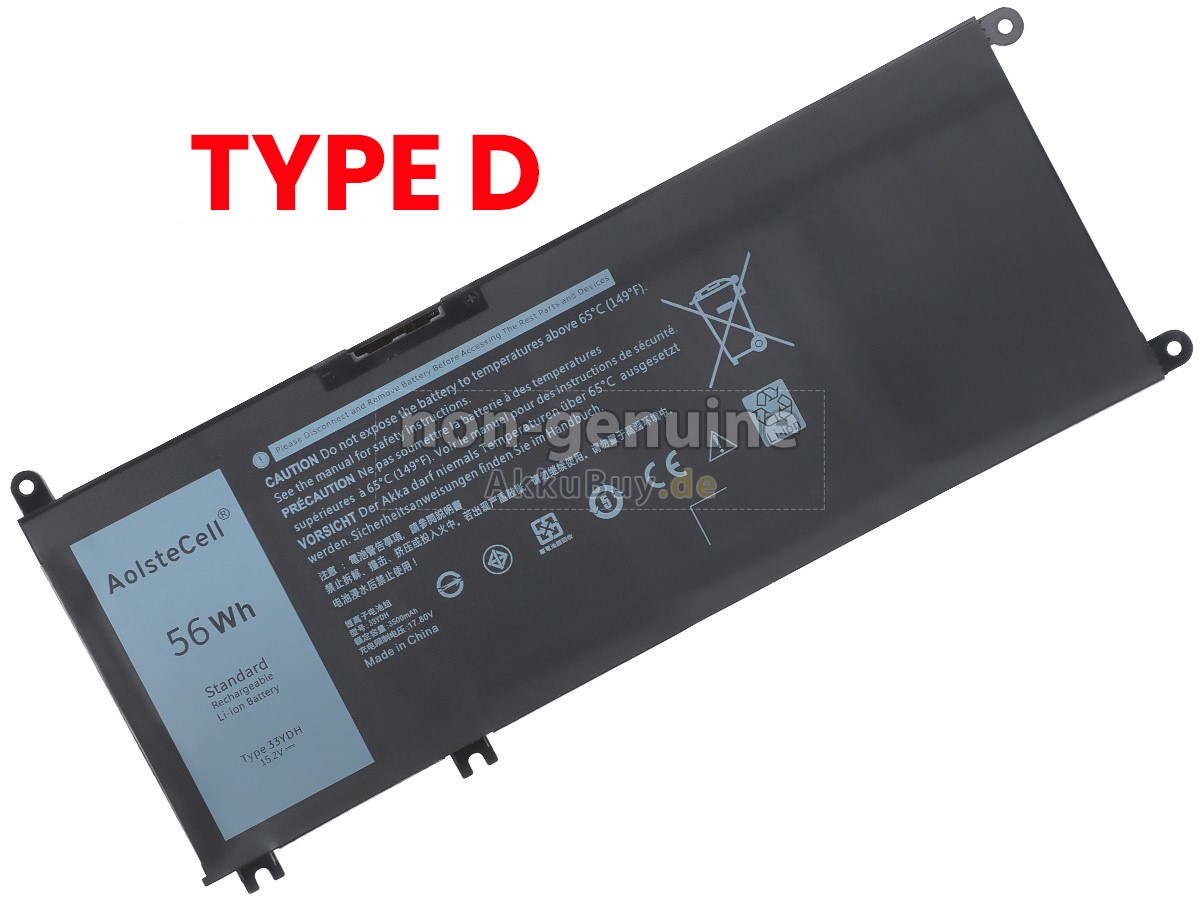 Dell Inspiron 13 7000 2-IN-1 Ersatzakku