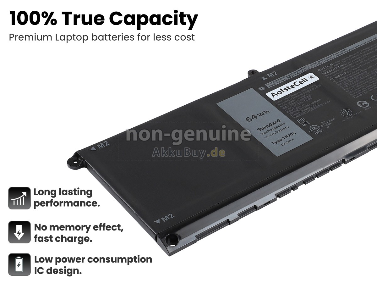 Dell Inspiron 16 7635 2-IN-1 Ersatzakku