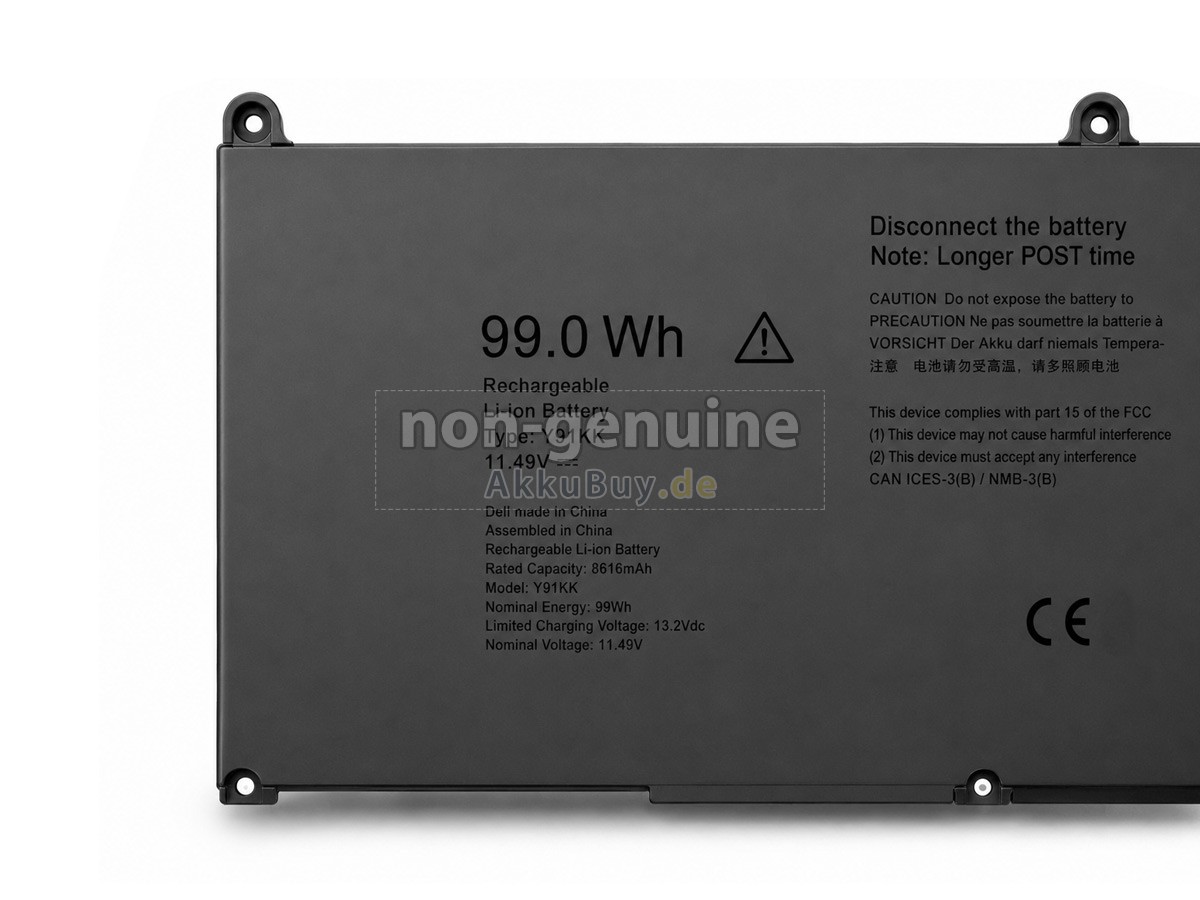 Dell 00D1HD Ersatzakku