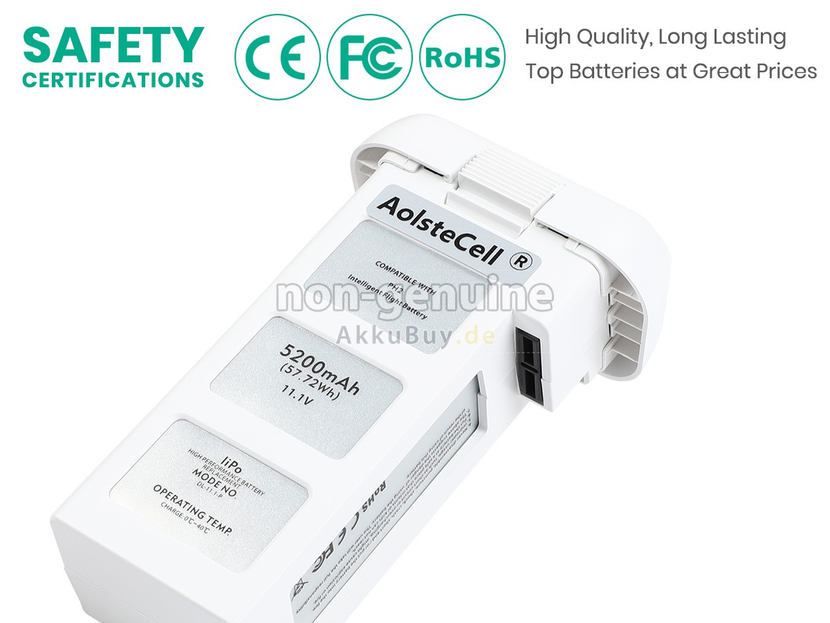 DJI 733496-5200MAH-11.1V Ersatzakku