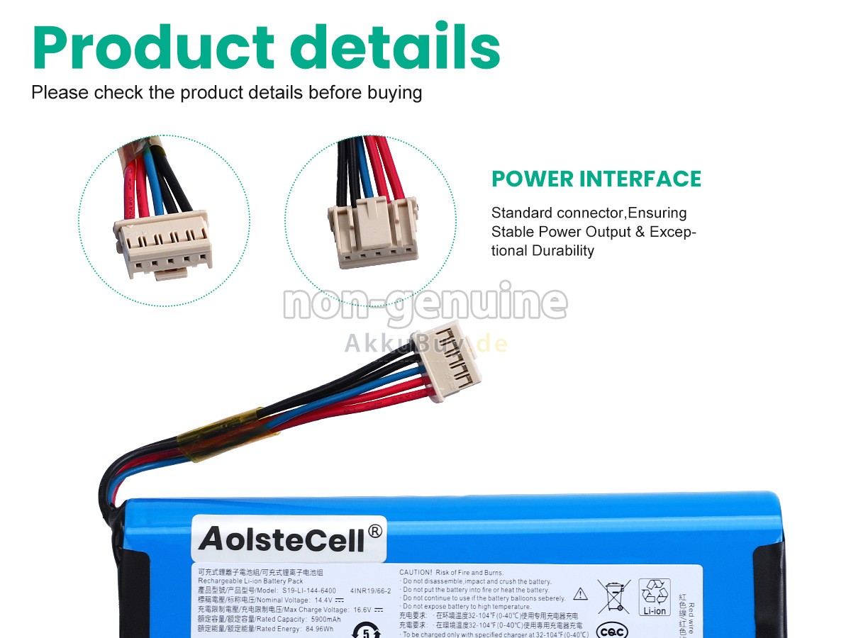 Ecovacs DEEBOT X2 OMNI Ersatzakku