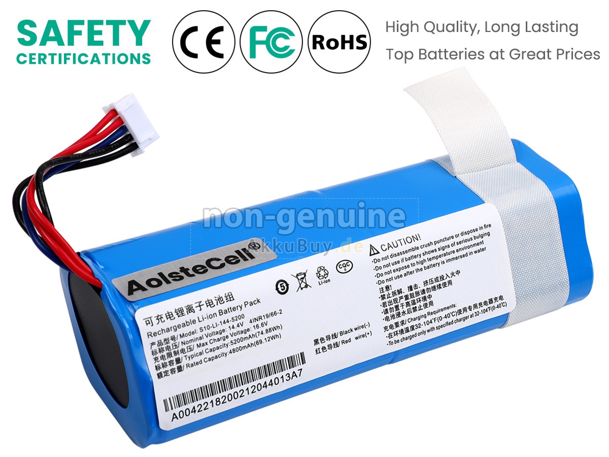 Ecovacs N10 Ersatzakku