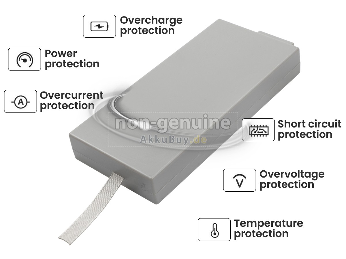 EDAN DRAGER VISTA 120 Ersatzakku