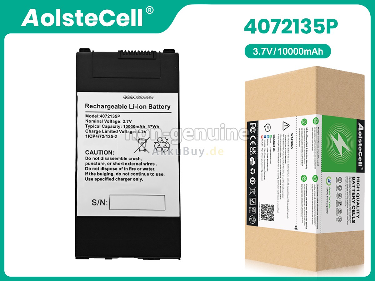 Emdoor 4072135P Ersatzakku