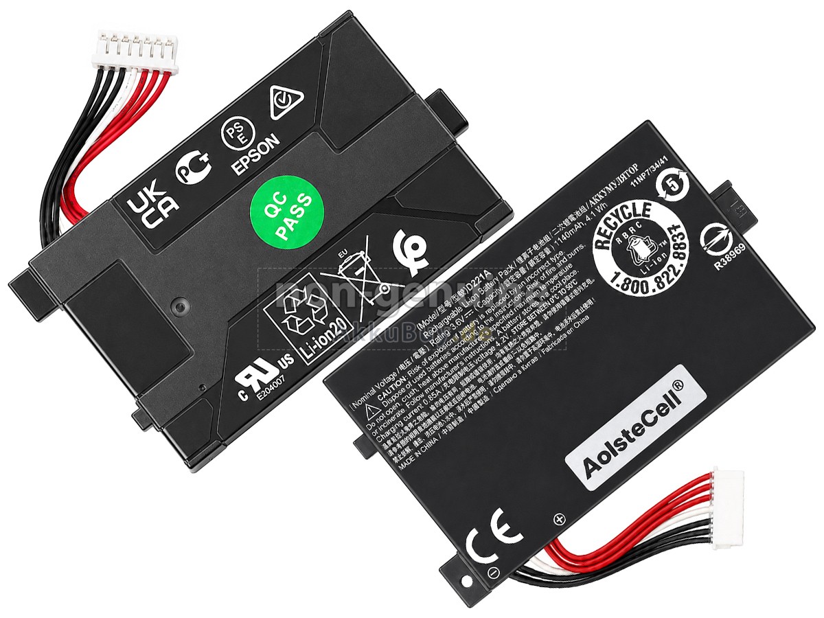 EPSON D221A Ersatzakku