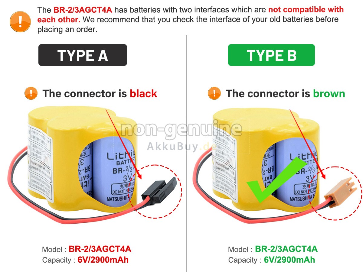 Fanuc BR-23AGCT4A Ersatzakku