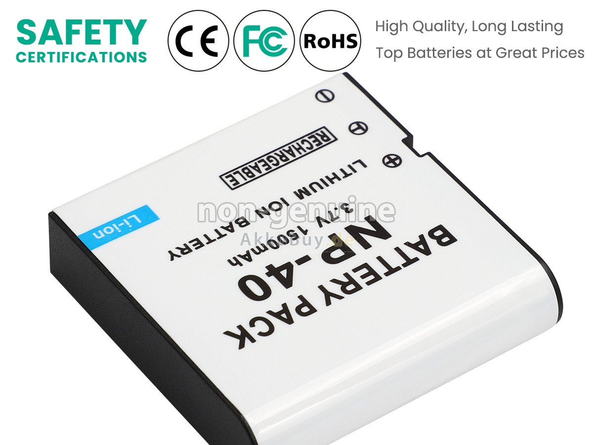 Fujifilm FNP-40 Ersatzakku