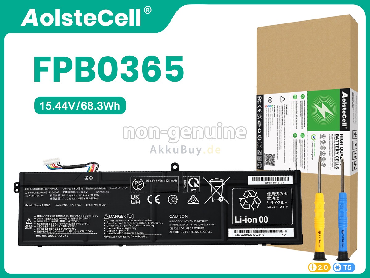 Fujitsu FPCBP593 Ersatzakku