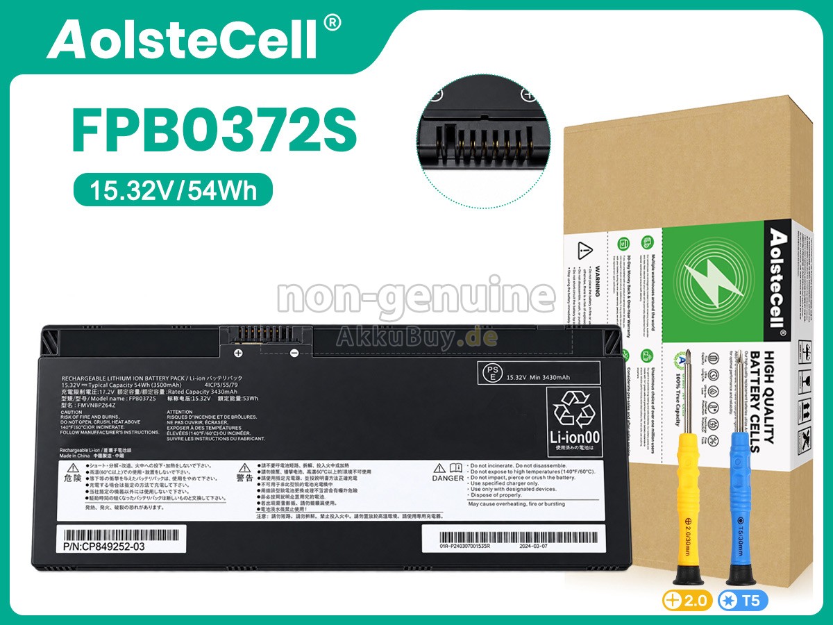 Fujitsu FPB0374S Ersatzakku