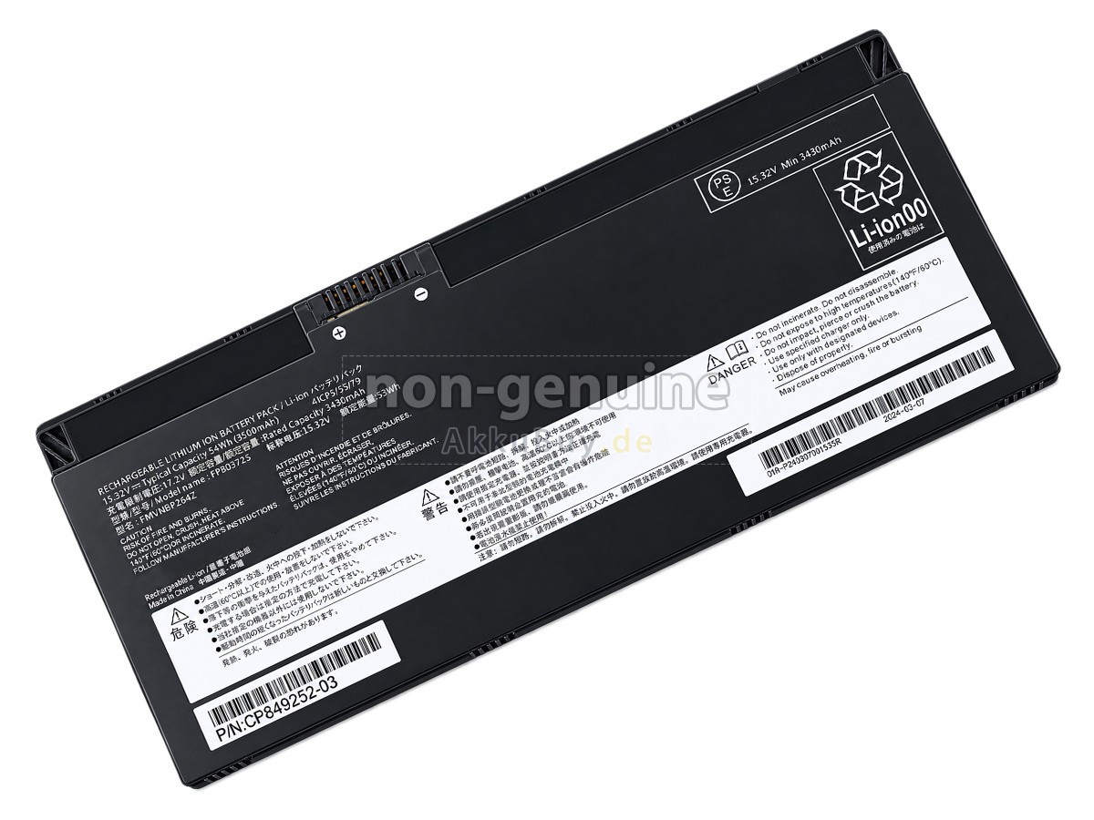 Fujitsu FPB0374S Ersatzakku
