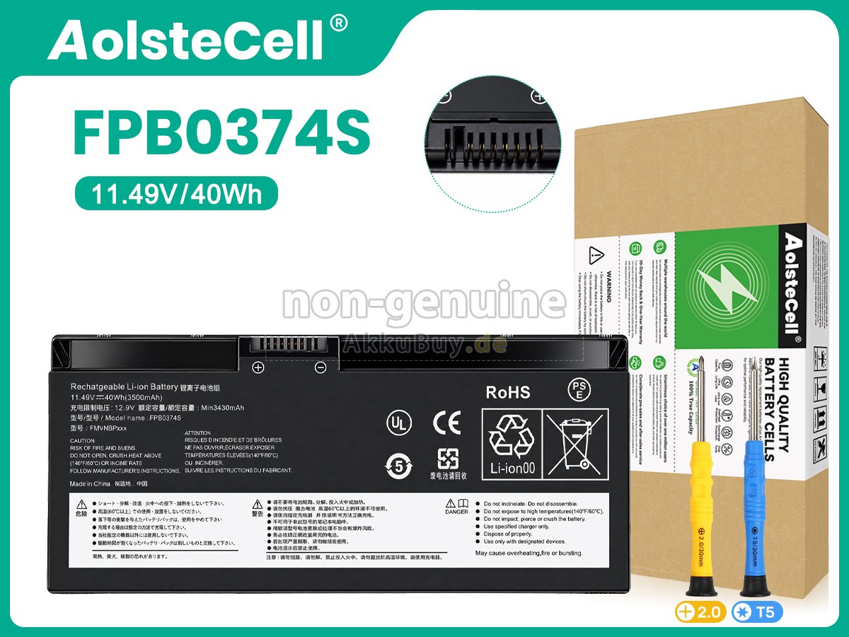 Fujitsu FPB0374S Ersatzakku