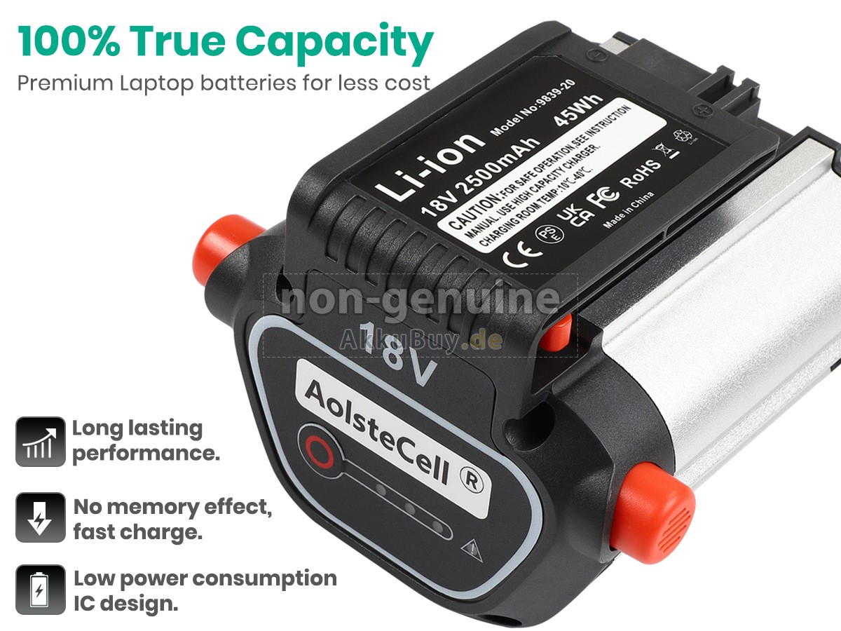 Gardena 9825 Ersatzakku