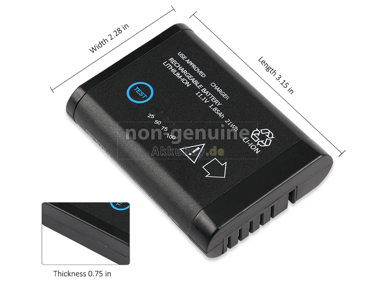 GE 2017857-002 Ersatzakku