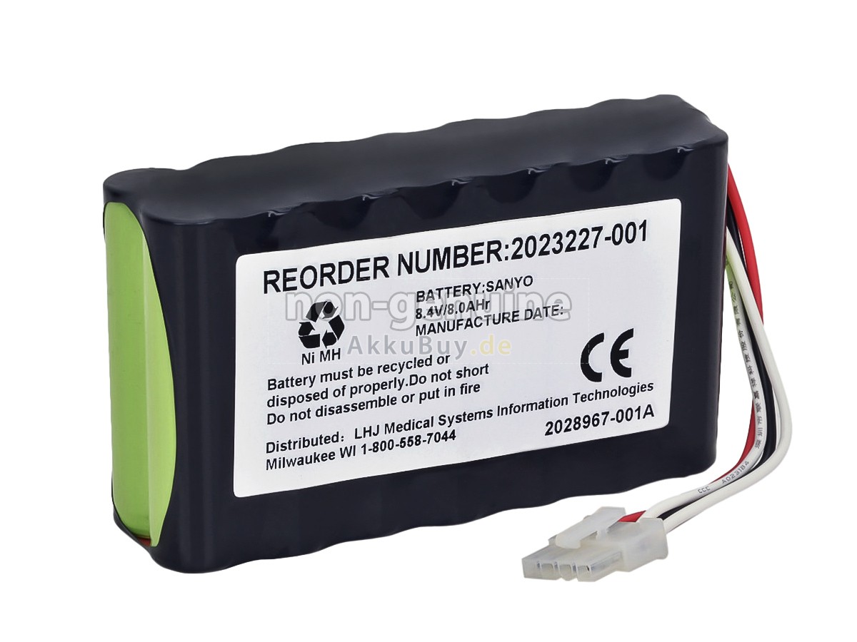 GE AMED2250 Ersatzakku