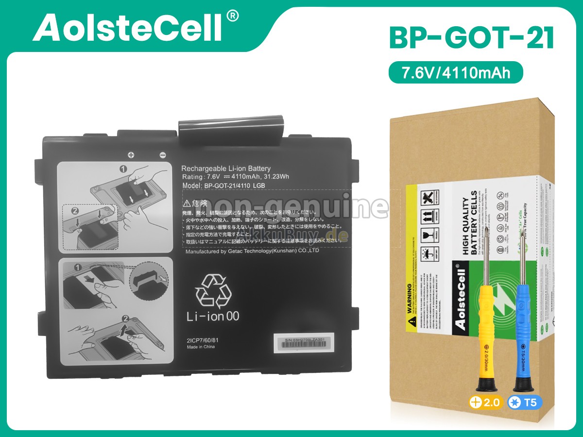 Getac BP-GOT-21/4110 LGB Ersatzakku