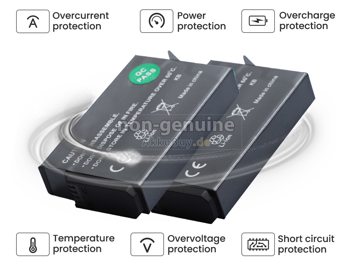 GoPro SBDC1B Ersatzakku