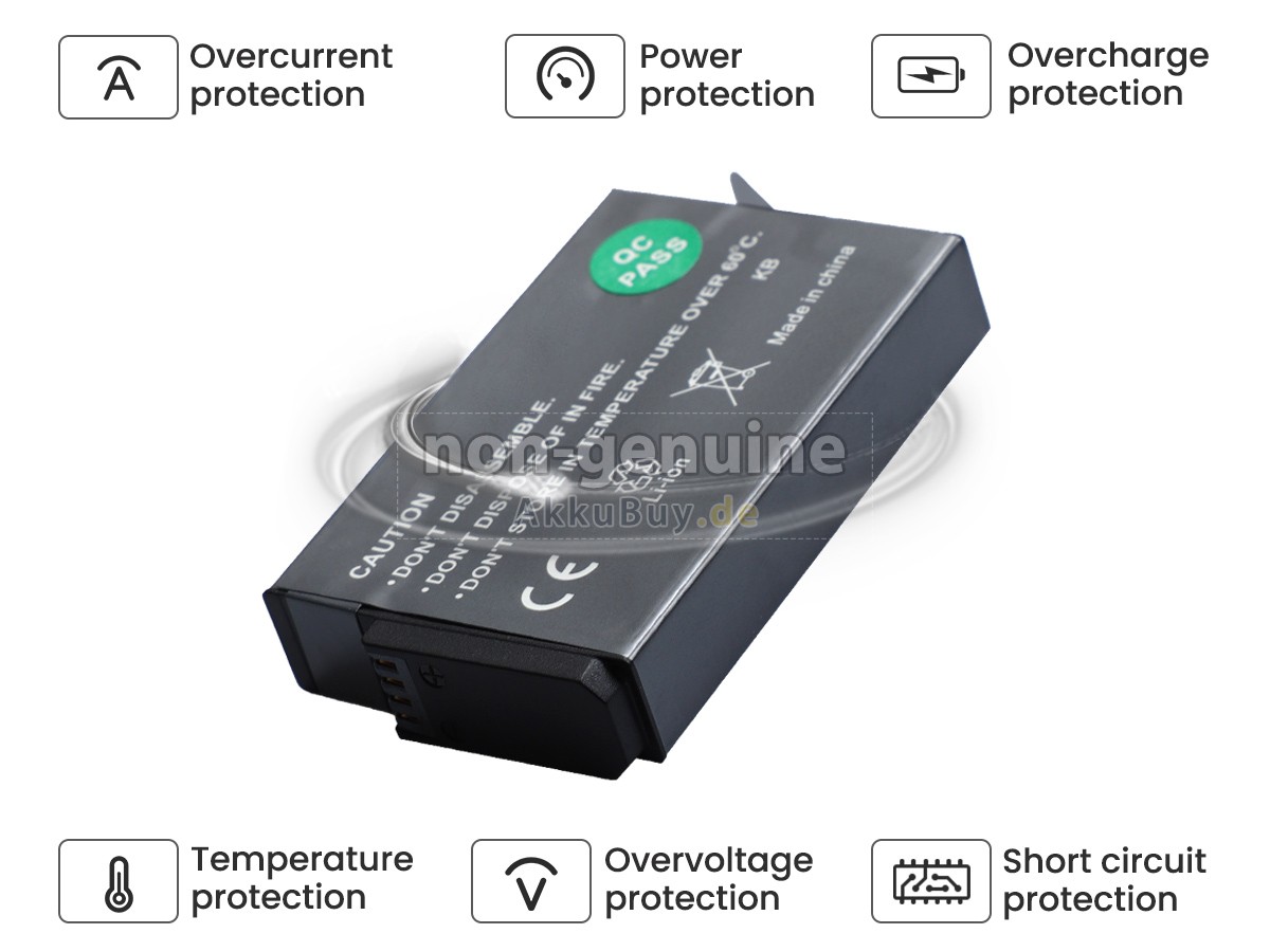 GoPro SBDC1B Ersatzakku