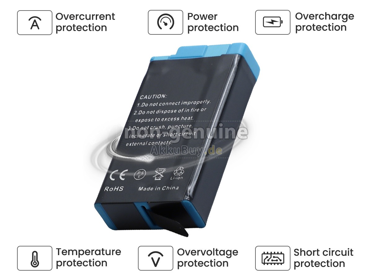 GoPro MAX-SPCC1B Ersatzakku