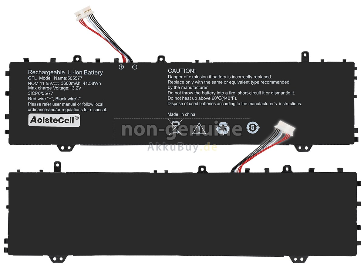 Haier 505577 Ersatzakku