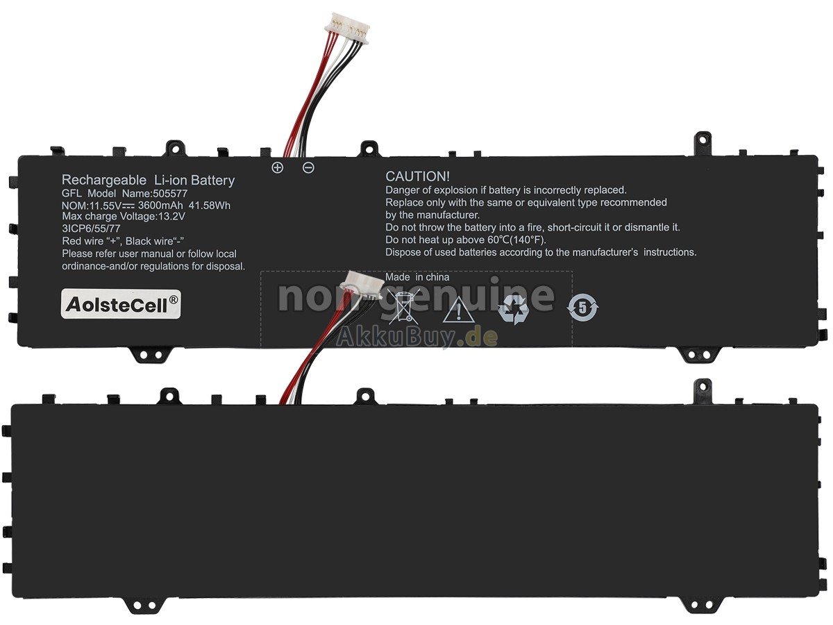 Haier 505577 Ersatzakku