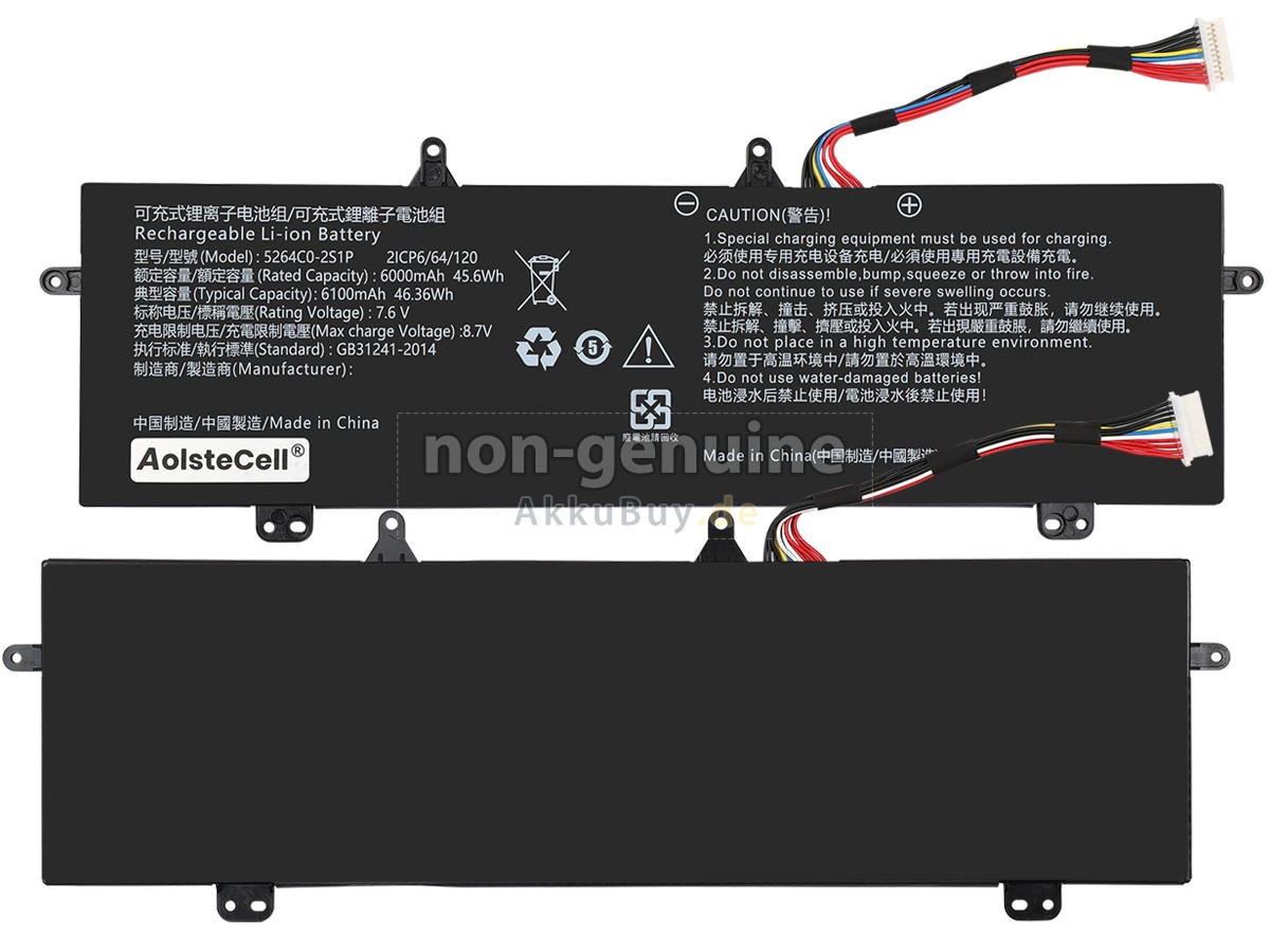 Haier 5264C0-2S1P Ersatzakku