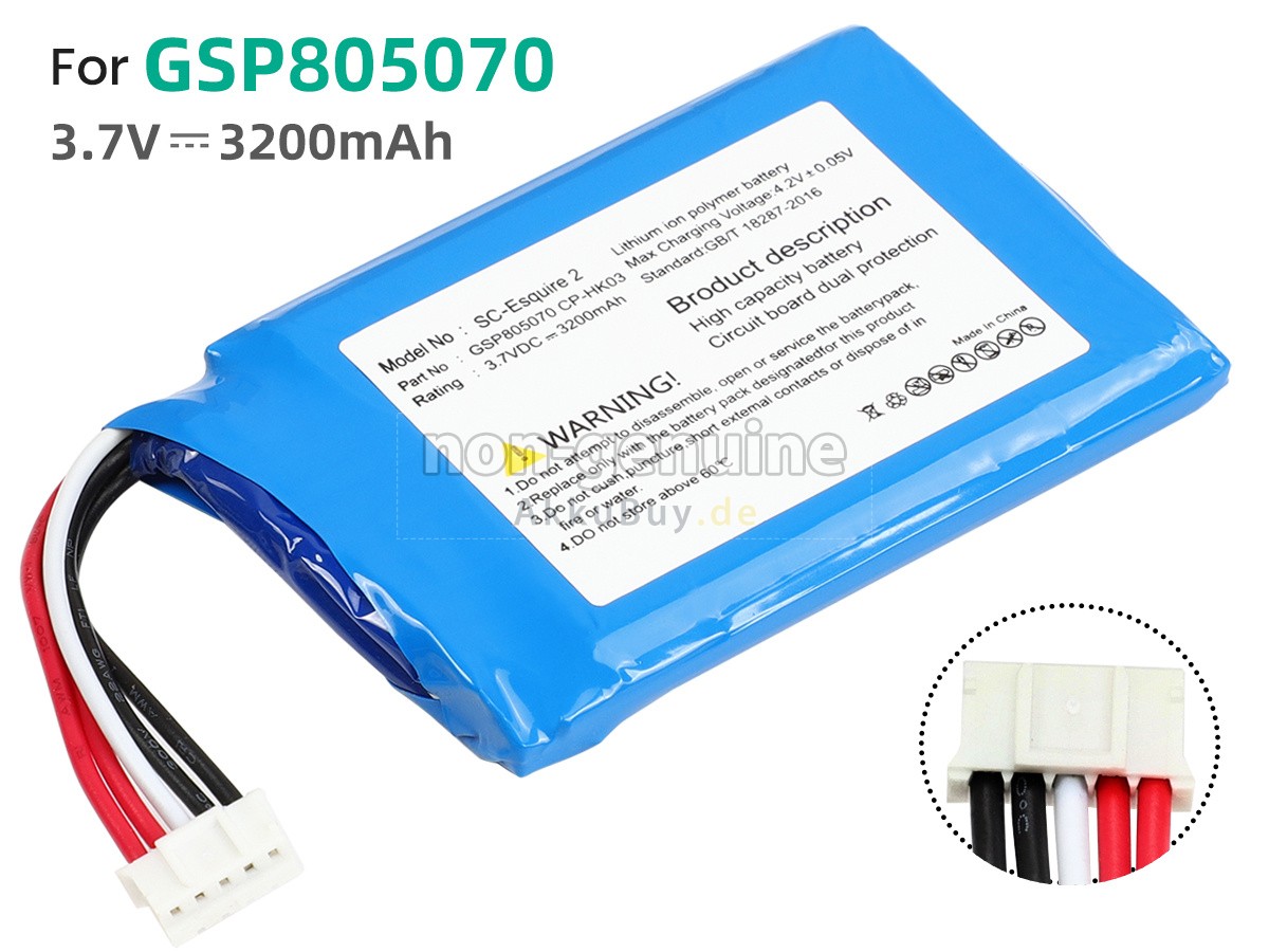 Harman Kardon ESQUIRE 2 Ersatzakku