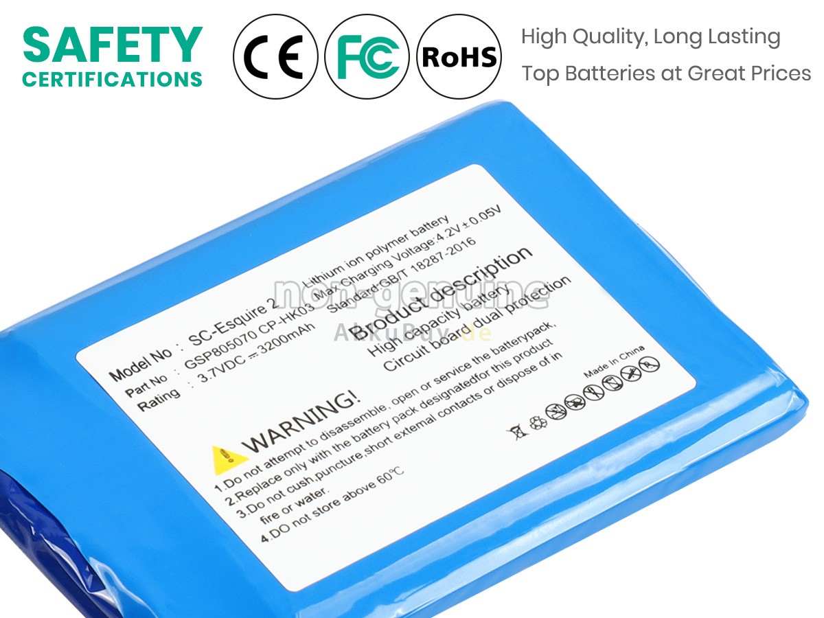 Harman Kardon ESQUIRE 2 Ersatzakku